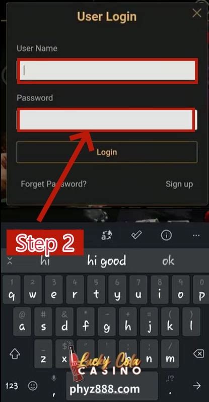 nglucky login password